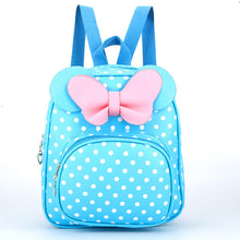 Load image into Gallery viewer, Children Bags for girls Kindergarten Children School Bags Cartoon bow tie Baby Girl School Backpack Cute Children Backpack