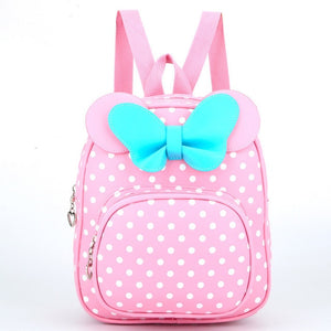 Children Bags for girls Kindergarten Children School Bags Cartoon bow tie Baby Girl School Backpack Cute Children Backpack
