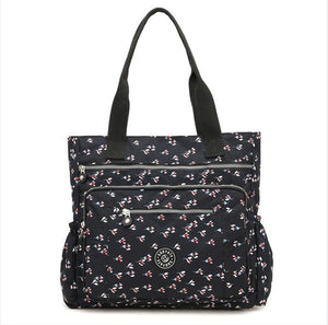 Women High-grade Nylon Handbag Casual Large Shoulder Bag Fashion High Capacity Tote Brand Design Waterproof Big Bag