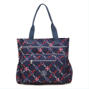 Women High-grade Nylon Handbag Casual Large Shoulder Bag Fashion High Capacity Tote Brand Design Waterproof Big Bag