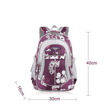 Load image into Gallery viewer, School Bag For Girls Zipper Kid Backpack Fashion Satchel Shoulder Bags Backpack