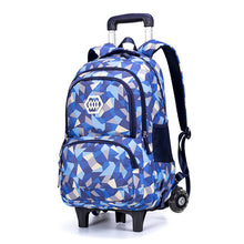 Load image into Gallery viewer, Hot Sales Removable Children School Bags with 2/3 Wheels for Girls Trolley Backpack Kids Wheeled Bag Bookbag travel luggage