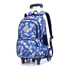 Load image into Gallery viewer, Hot Sales Removable Children School Bags with 2/3 Wheels for Girls Trolley Backpack Kids Wheeled Bag Bookbag travel luggage