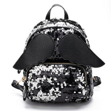 Load image into Gallery viewer, New 3D Girl school bags small hologram bag Shoulder sequins laser sparkle children backpack girl backpack female mochila escolar