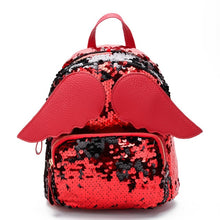 Load image into Gallery viewer, New 3D Girl school bags small hologram bag Shoulder sequins laser sparkle children backpack girl backpack female mochila escolar