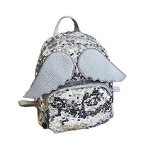 Load image into Gallery viewer, New 3D Girl school bags small hologram bag Shoulder sequins laser sparkle children backpack girl backpack female mochila escolar