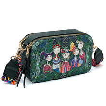 Load image into Gallery viewer, Women Bag Brand Luxury Design Handbag 2018 Green Forest Series Shoulder Bags Small Handbags Cartoon Print Messenger Bags Ladies