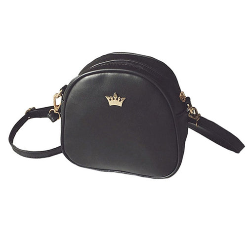 Handbag Phone Purse Women Small Bag Crown fashion high quality PU Leather Women Shoulder Bag Small Shell Crossbody Bag