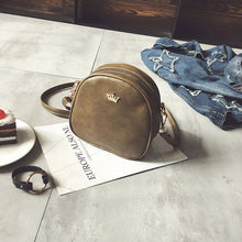 Load image into Gallery viewer, Handbag Phone Purse Women Small Bag Crown fashion high quality PU Leather Women Shoulder Bag Small Shell Crossbody Bag