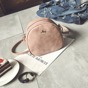 Handbag Phone Purse Women Small Bag Crown fashion high quality PU Leather Women Shoulder Bag Small Shell Crossbody Bag