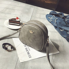 Load image into Gallery viewer, Handbag Phone Purse Women Small Bag Crown fashion high quality PU Leather Women Shoulder Bag Small Shell Crossbody Bag