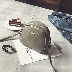 Handbag Phone Purse Women Small Bag Crown fashion high quality PU Leather Women Shoulder Bag Small Shell Crossbody Bag