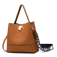 Load image into Gallery viewer, Winmax Brand New Width Strap Women Shoulder Bag Ladies Fashion Handbags Shopping Bucket Bag Girls Crossbody Bags bolsa feminina