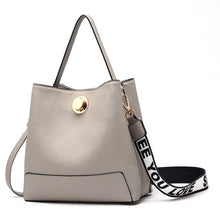 Load image into Gallery viewer, Winmax Brand New Width Strap Women Shoulder Bag Ladies Fashion Handbags Shopping Bucket Bag Girls Crossbody Bags bolsa feminina
