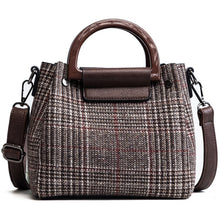 Load image into Gallery viewer, Winmax Female Patchwork Design Handbags Ladies 3D Fashion Casual Totes Panelled Shoulder Bags for Women Top-Handle Crossbody Bag