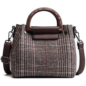 Winmax Female Patchwork Design Handbags Ladies 3D Fashion Casual Totes Panelled Shoulder Bags for Women Top-Handle Crossbody Bag