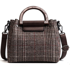 Winmax Female Patchwork Design Handbags Ladies 3D Fashion Casual Totes Panelled Shoulder Bags for Women Top-Handle Crossbody Bag