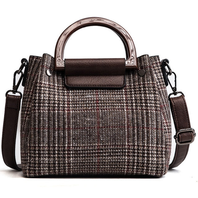 Winmax Female Patchwork Design Handbags Ladies 3D Fashion Casual Totes Panelled Shoulder Bags for Women Top-Handle Crossbody Bag