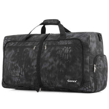 Load image into Gallery viewer, Gonex 80L Cordura Travel Duffle Bag Foldable Luggage Duffel Handy Shoulder Bag Tactical Military Style Business Trip Gym Sports