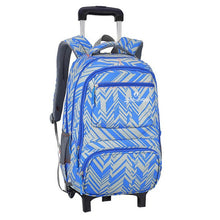 Load image into Gallery viewer, Wheeled School Backpack Wheels Kids Travel Trolley Bag Schoolbag Children School Bags For Boys Girls Detachable Mochila Escolar