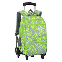 Load image into Gallery viewer, Wheeled School Backpack Wheels Kids Travel Trolley Bag Schoolbag Children School Bags For Boys Girls Detachable Mochila Escolar