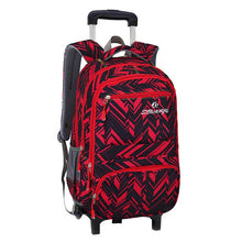 Load image into Gallery viewer, Wheeled School Backpack Wheels Kids Travel Trolley Bag Schoolbag Children School Bags For Boys Girls Detachable Mochila Escolar