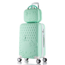 Load image into Gallery viewer, Hello Kitty Luggage bag,Children Women Suitcase set,ABS Cartoon Travel Box,Rolling Trolley Hardcase bag,20&quot;22&quot;24&quot;26&quot;28&quot;inch