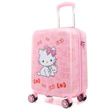 Load image into Gallery viewer, Children&#39;s trolleycase,child boarding luggage,Universal wheel baby cute travel suitcase,Password cartoon valise 19 inch,Kid gift