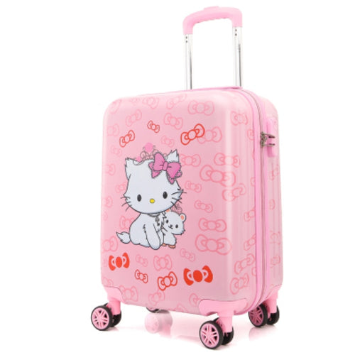 Children's trolleycase,child boarding luggage,Universal wheel baby cute travel suitcase,Password cartoon valise 19 inch,Kid gift