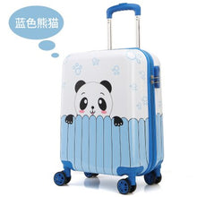 Load image into Gallery viewer, Children&#39;s trolleycase,child boarding luggage,Universal wheel baby cute travel suitcase,Password cartoon valise 19 inch,Kid gift