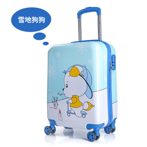 Children's trolleycase,child boarding luggage,Universal wheel baby cute travel suitcase,Password cartoon valise 19 inch,Kid gift