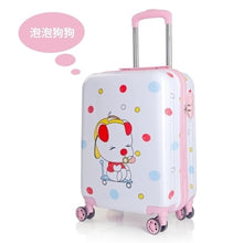 Load image into Gallery viewer, Children&#39;s trolleycase,child boarding luggage,Universal wheel baby cute travel suitcase,Password cartoon valise 19 inch,Kid gift