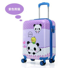 Load image into Gallery viewer, Children&#39;s trolleycase,child boarding luggage,Universal wheel baby cute travel suitcase,Password cartoon valise 19 inch,Kid gift
