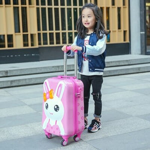Children's trolleycase,child boarding luggage,Universal wheel baby cute travel suitcase,Password cartoon valise 19 inch,Kid gift