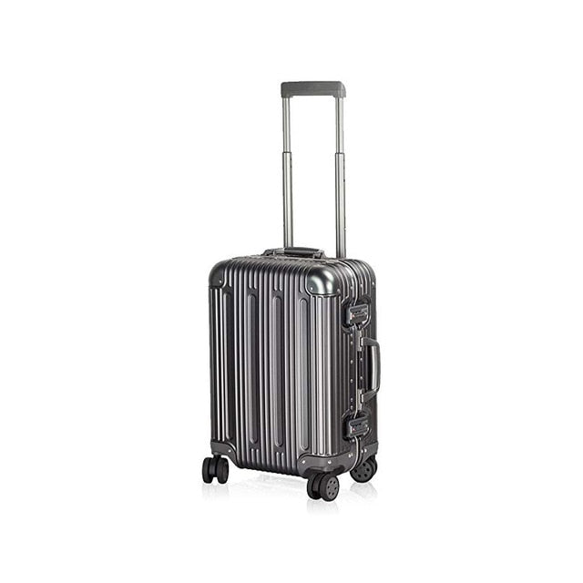 100% aluminium Multi-size All Aluminum Hard Shell Luggage travel suitcase Case Carry On Spinner Suitcase (20