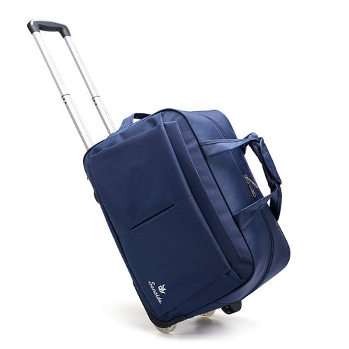 Lightweight folding travel bag,New trolley packet,directional wheel luggage bale,Large capacity Oxford handbag