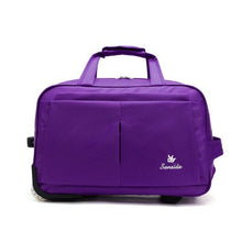 Load image into Gallery viewer, Lightweight folding travel bag,New trolley packet,directional wheel luggage bale,Large capacity Oxford handbag