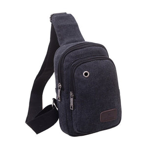 Simple Men bag Multifunction canvas Men shoulder bag crossbody bag fashion casual Men trend handbags bag