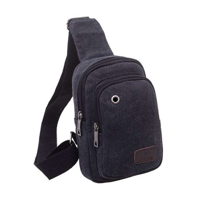 Simple Men bag Multifunction canvas Men shoulder bag crossbody bag fashion casual Men trend handbags bag