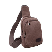 Load image into Gallery viewer, Simple Men bag Multifunction canvas Men shoulder bag crossbody bag fashion casual Men trend handbags bag