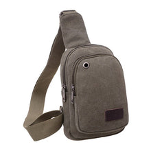 Load image into Gallery viewer, Simple Men bag Multifunction canvas Men shoulder bag crossbody bag fashion casual Men trend handbags bag