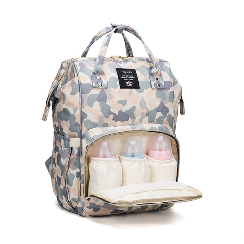 Camouflage Mummy Maternity Nappy Bag Large Capacity Baby Travel Backpack Nursing Bag Baby Care Wet Bag Stroller Diaper Bags