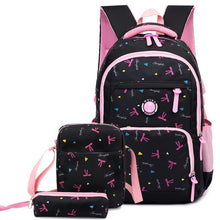 Load image into Gallery viewer, waterproof Children School Bags for Girls princess school Backpacks Kids Printing Backpacks set Schoolbag kids mochila infantil
