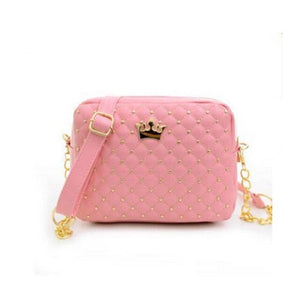 Women Flap Rivet Chain Shoulder Bag Girls Spring Handbags Small Shoulder Bag Female Hot Ladies Handbag PU Leather Crossbody Bags