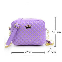 Load image into Gallery viewer, Women Flap Rivet Chain Shoulder Bag Girls Spring Handbags Small Shoulder Bag Female Hot Ladies Handbag PU Leather Crossbody Bags