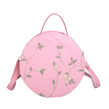 Load image into Gallery viewer, Women&#39;s Fashion Lace Fresh Handbag Crossbody Bag Solid Color Small Round Bag Lady Crossbody Mini Messenger Bags bolsa feminina