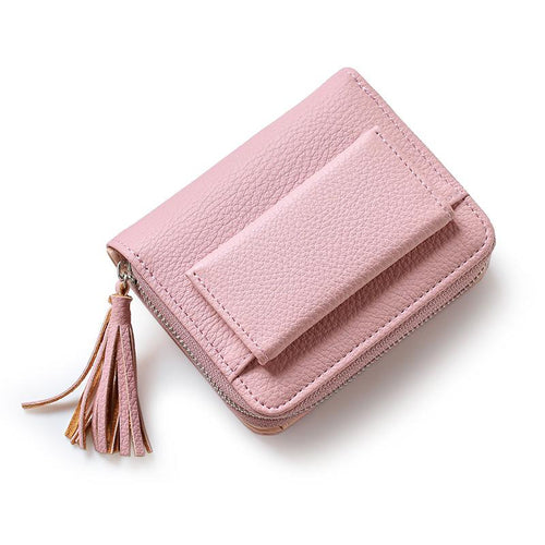 Winmax Small tassel women purse female mini wallet multifunction women coin purse zipper brand money change wallet Purses sale