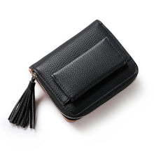 Load image into Gallery viewer, Winmax Small tassel women purse female mini wallet multifunction women coin purse zipper brand money change wallet Purses sale