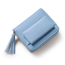 Load image into Gallery viewer, Winmax Small tassel women purse female mini wallet multifunction women coin purse zipper brand money change wallet Purses sale