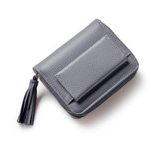 Load image into Gallery viewer, Winmax Small tassel women purse female mini wallet multifunction women coin purse zipper brand money change wallet Purses sale